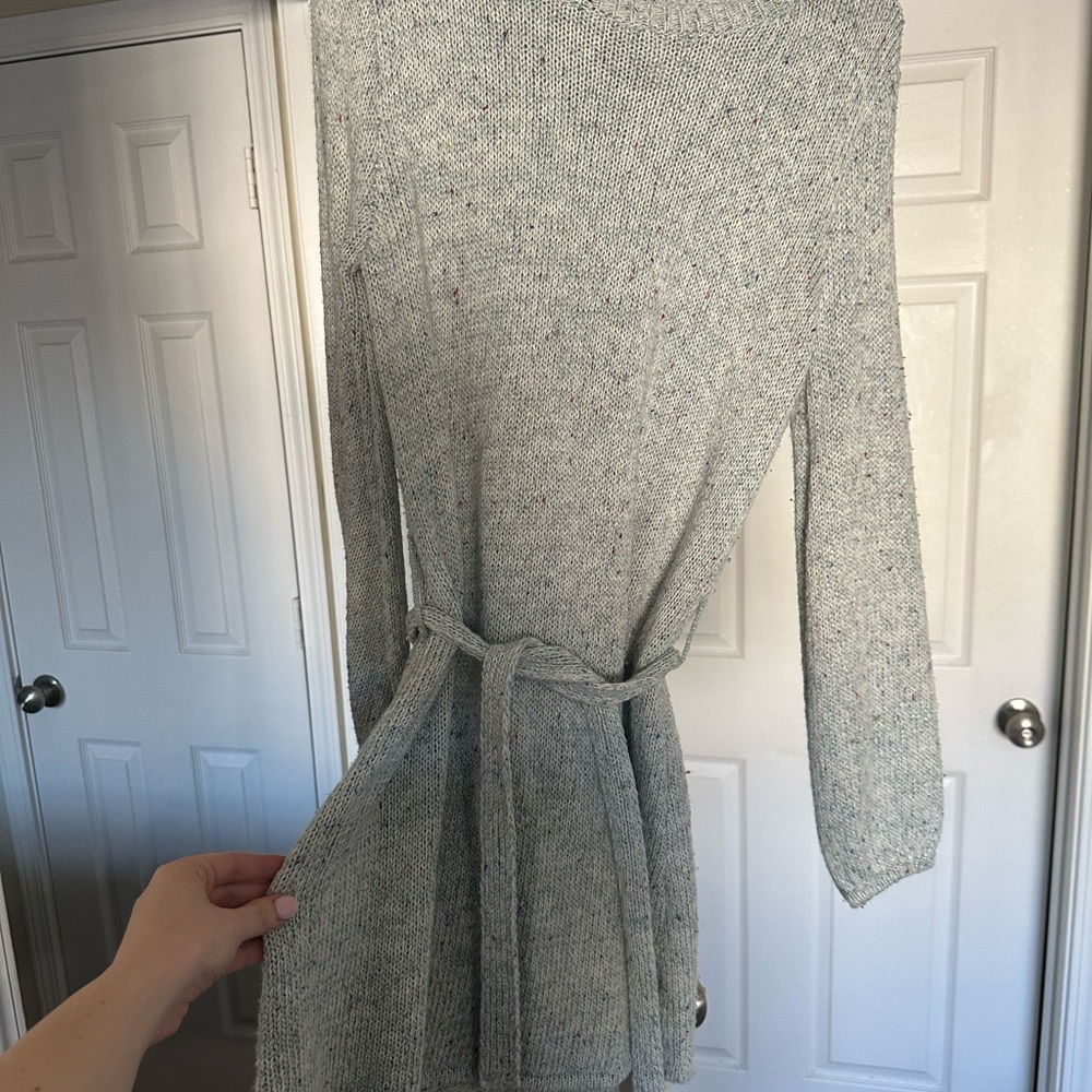 She + Sky Long Sleeve Sweater Dress